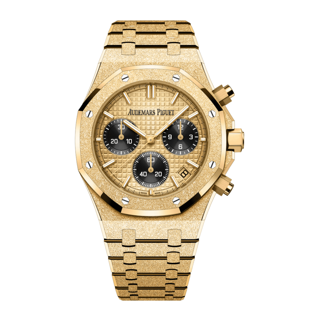 Audemars Piguet Royal Oak Selfwinding Chronograph Frosted Yellow Gold 26240BA.GG.1324BA.01 - View 2