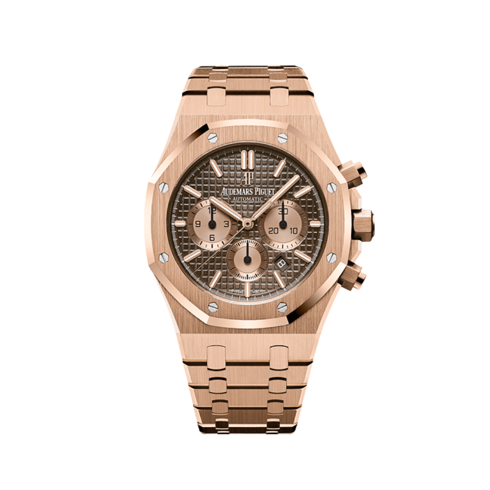 Audemars Piguet Royal Oak Selfwinding Chronograph 26331OR.OO.1220OR.02 Rose Gold Brown Dial - View 6