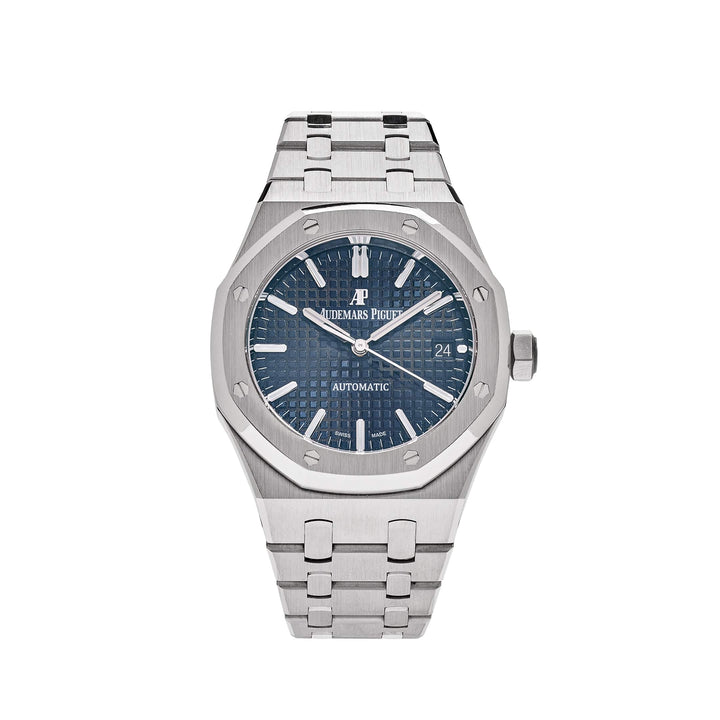 Audemars Piguet Royal Oak Selfwinding Steel Blue Dial 37mm 15450ST.OO.1256ST.03 - View 4