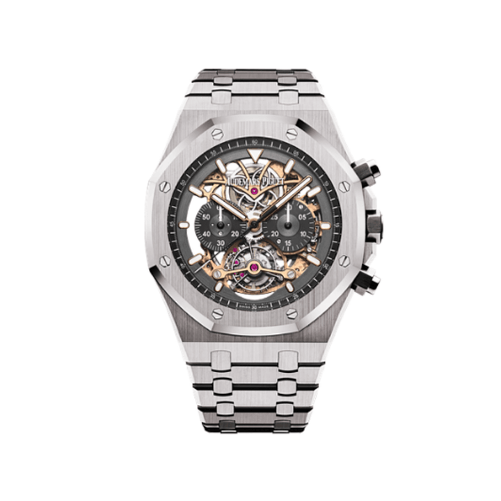 Audemars Piguet Royal Oak Tourbillon Chronograph Openworked 26347TI.OO.1205TI.01 - View 2