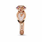 BVLGARI Serpenti Spiga Watch 102573 Rose Gold Diamond and Sapphire - View 4
