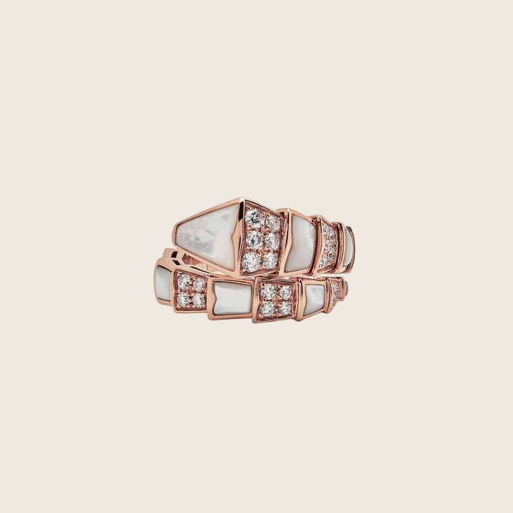 BVLGARI Serpenti Viper One-Coil Ring 350667 - View 2
