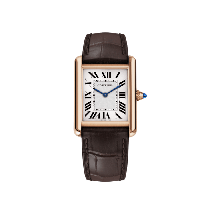 Cartier Tank Louis Large WGTA0011 Rose Gold Alligator (2024) - View 11