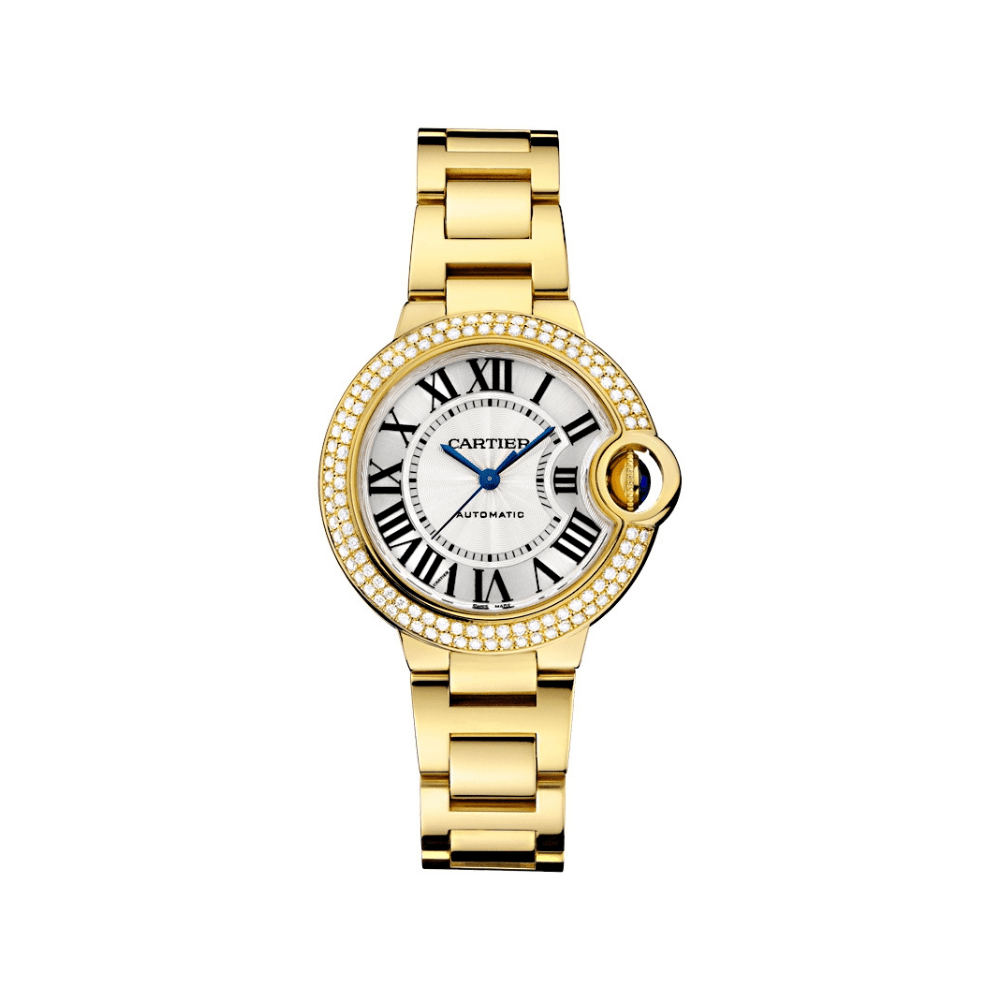 Cartier Ballon Bleu WE900451 Yellow Gold Diamond Bezel - View 2