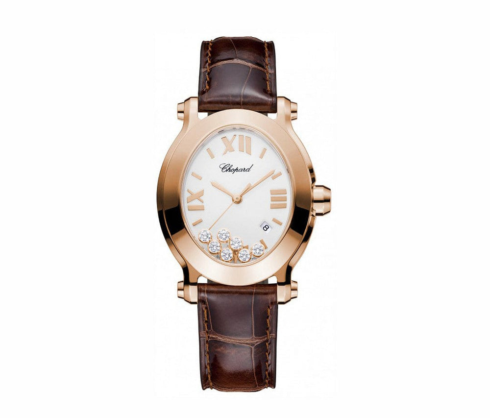 Chopard Happy Sport Oval 275350-5001 'Ladies' - View 8