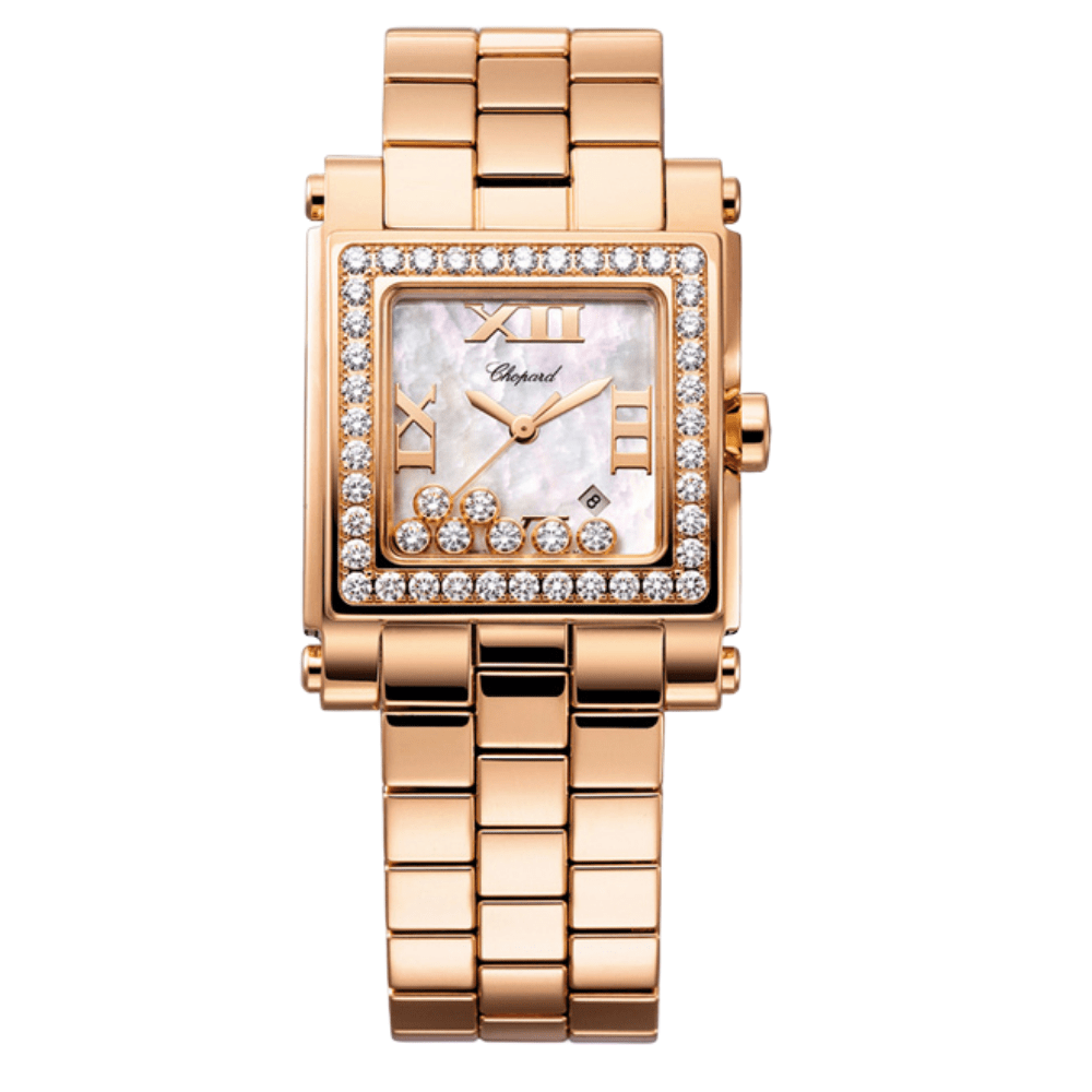 Chopard Happy Sport Square Quartz Baguette Ladies' 275322-5002 - View 2