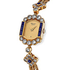 Chopard Vintage 'Ladies' Yellow Gold Blue Sapphire Diamond Watch - View 10