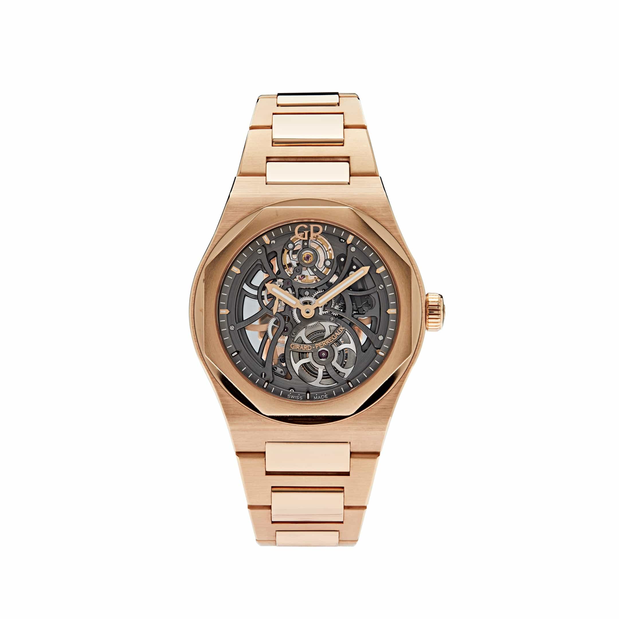Girard Perregaux Laureato Skeleton 81015-52-002-52A - View 4
