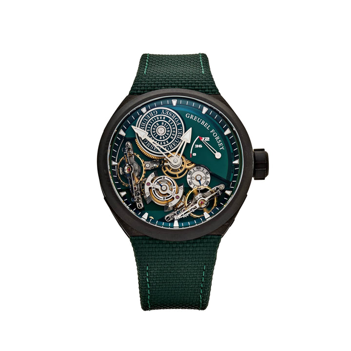 Greubel Forsey Double Balancier Convexe Carbon Green Dial Limited Edition (2024) - View 13