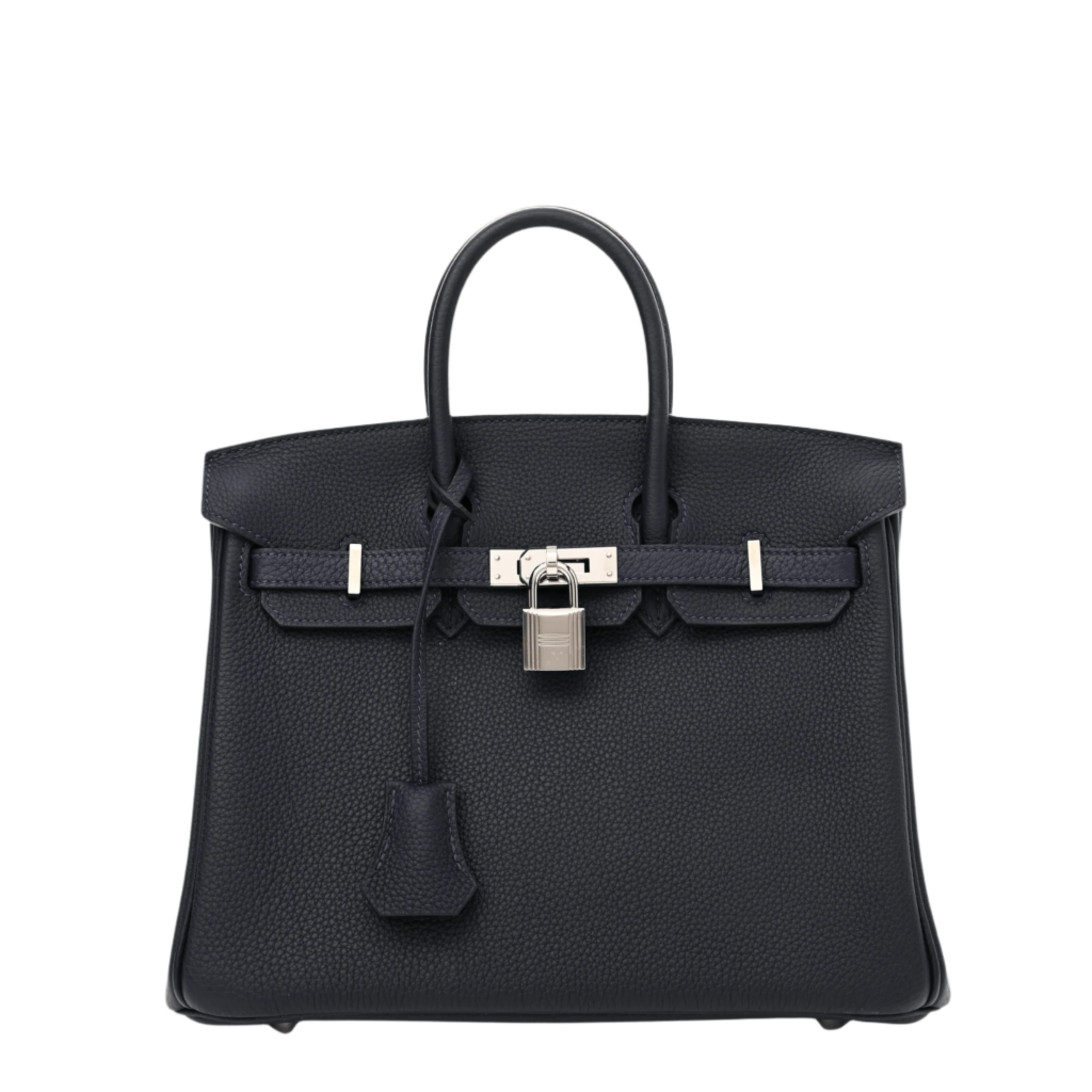 Hermès Birkin 25 Togo Bleu Nuit Palladium Hardware