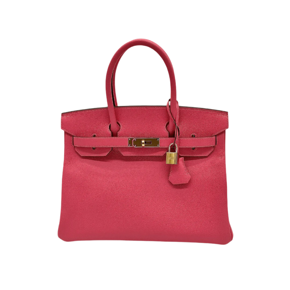 Hermès Birkin 30 Epsom Rose Azalee Gold Hardware - View 8