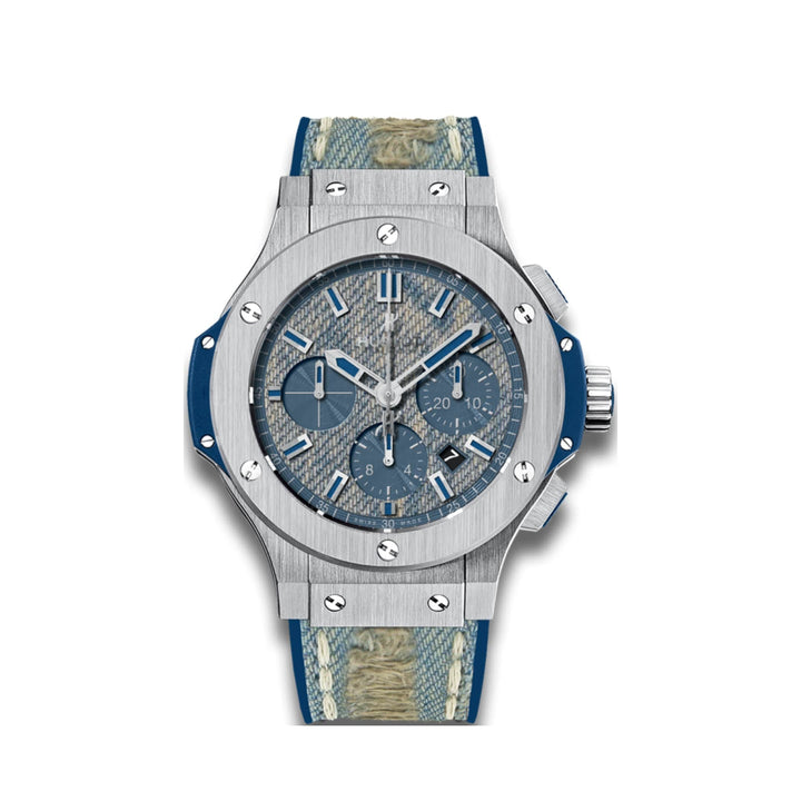 Hublot Big Bang """"Jeans"""" Chronograph 301.SL.2770.NR.JEANS Stainless Steel Limited Edition (2015) - View 6