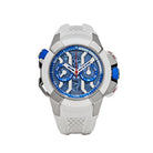 Jacob & Co Epic X Chrono EC313.20 Titanium White Ceramic Blue Dial Limited Edition (2021) - View 13