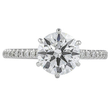 Round Cut Diamond Pave Band