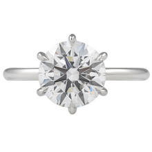 Round Cut Diamond Solitaire Ring