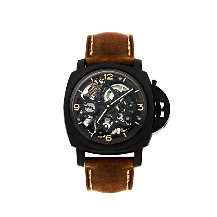 Panerai Lo Scienziato Luminor 1950 Tourbillon GMT Ceramica PAM00528 - View 4