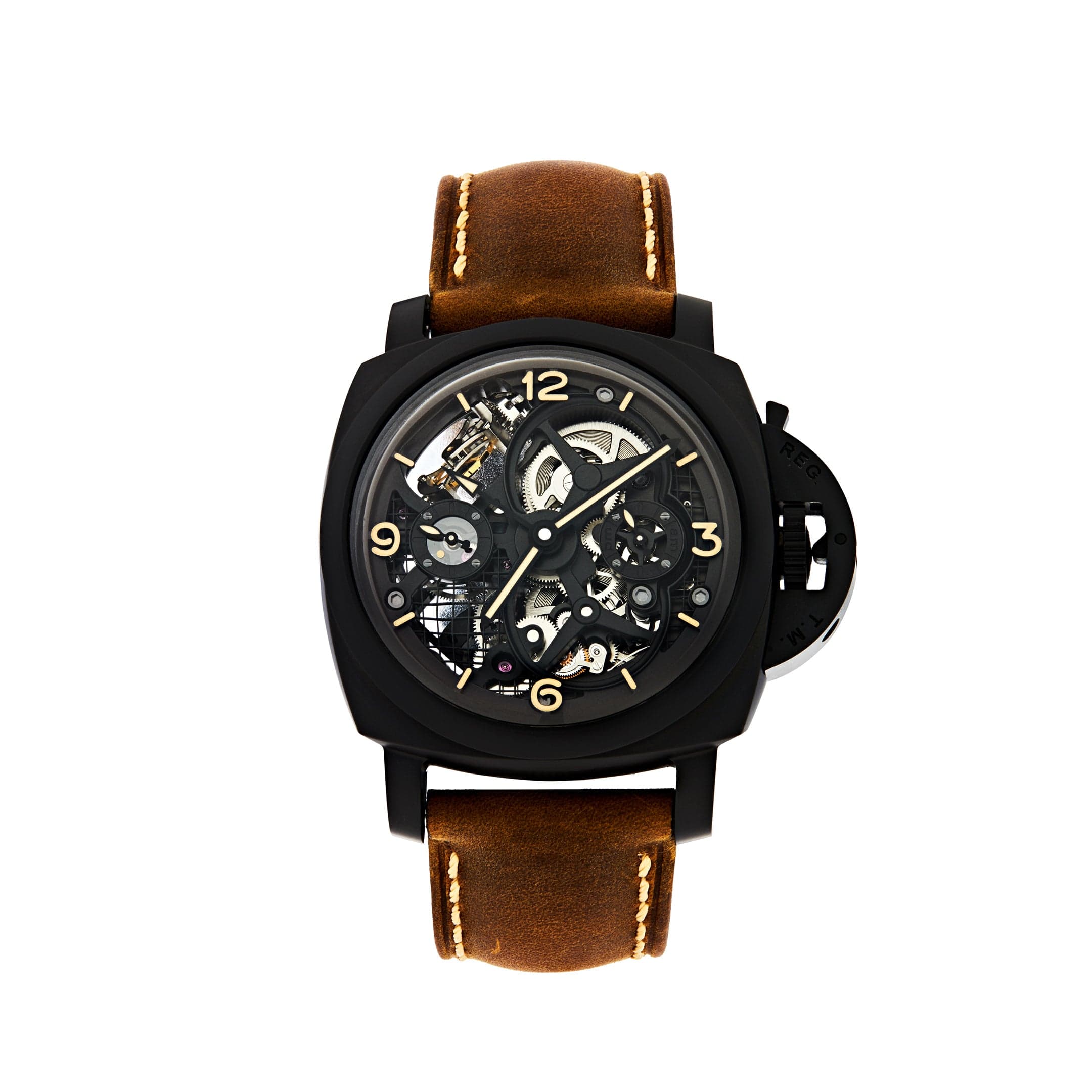 Panerai Lo Scienziato Luminor 1950 Tourbillon GMT Ceramica PAM00528 - View 4