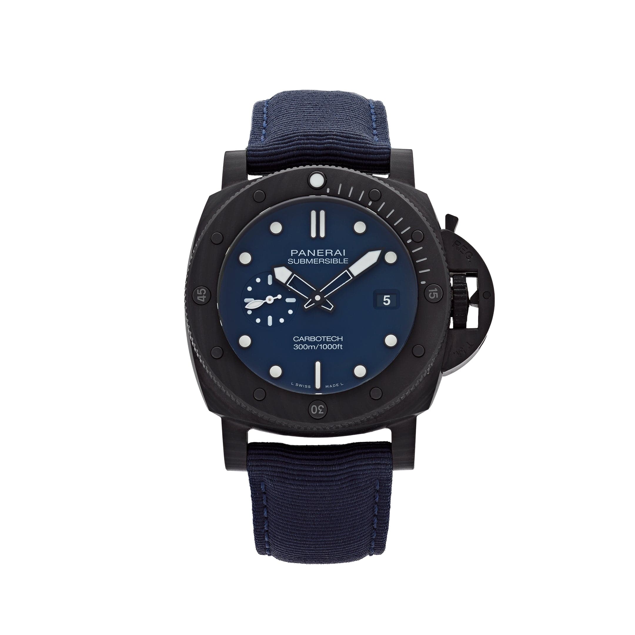 Panerai Submersible QuarantaQuattro Carbotech Blu Abisso PAM01232 - View 13