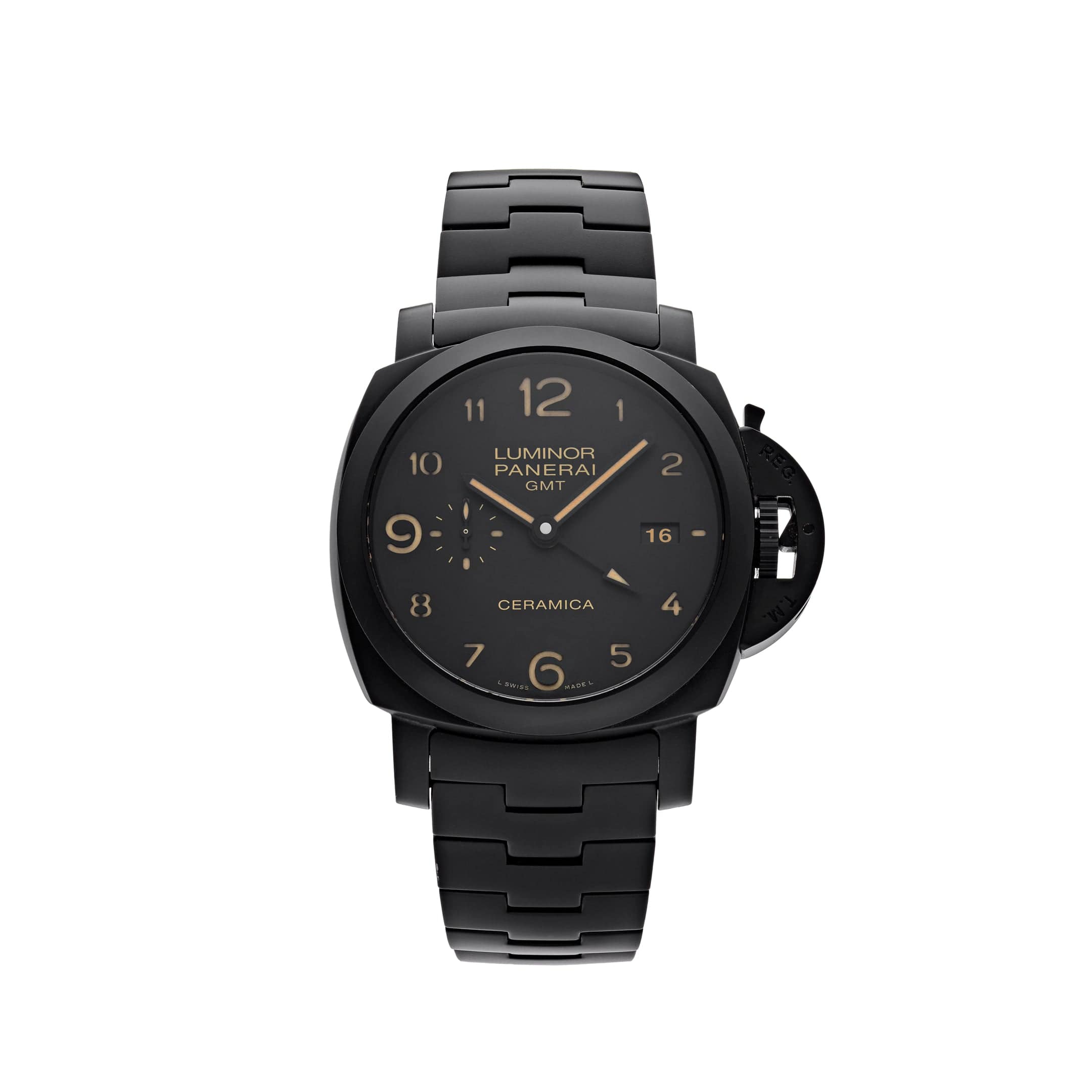 Panerai Tuttonero Luminor 1950 GMT PAM00438 - View 13