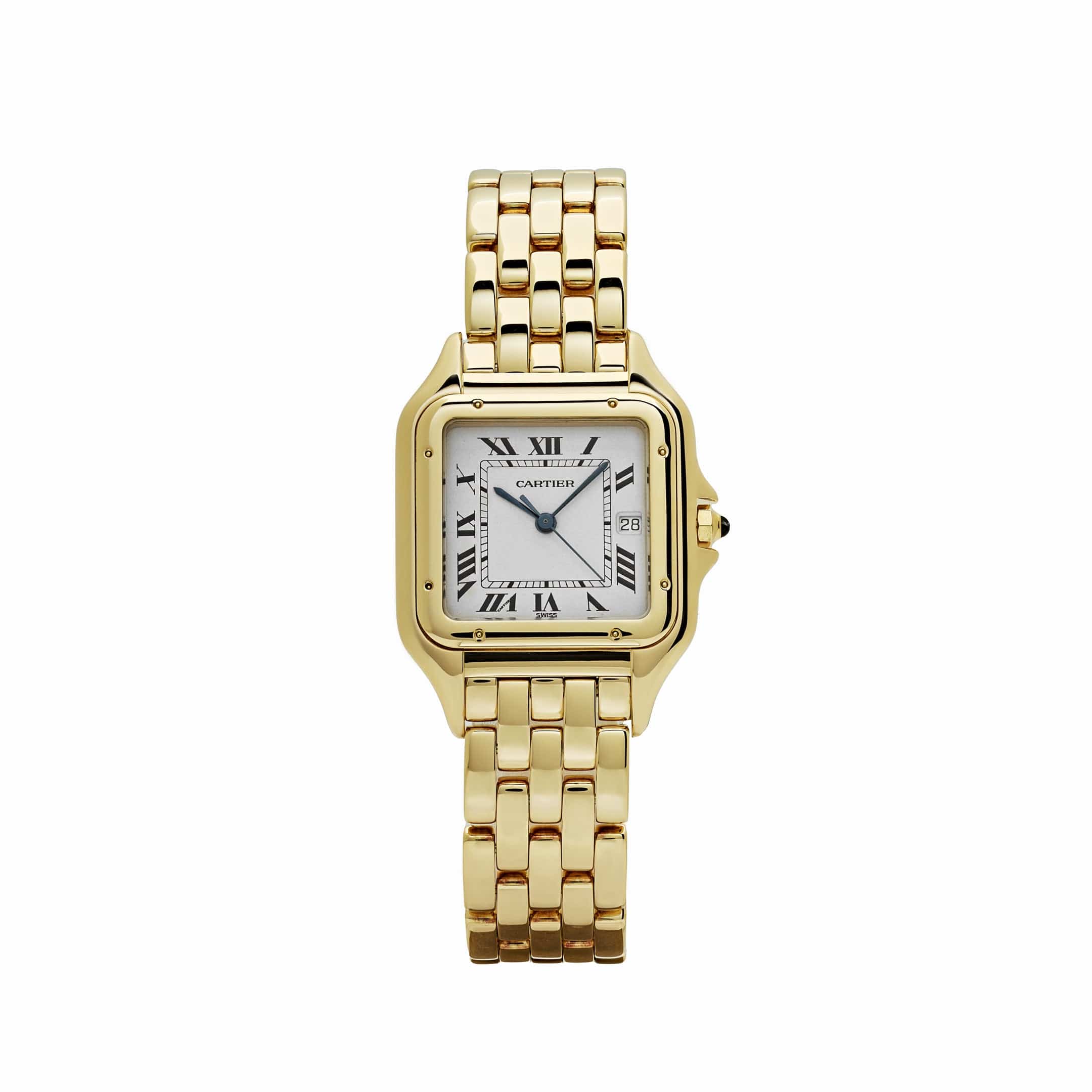 Panthère de Cartier W25014B9 'Ladies' Yellow Gold White Dial Quartz - View 13