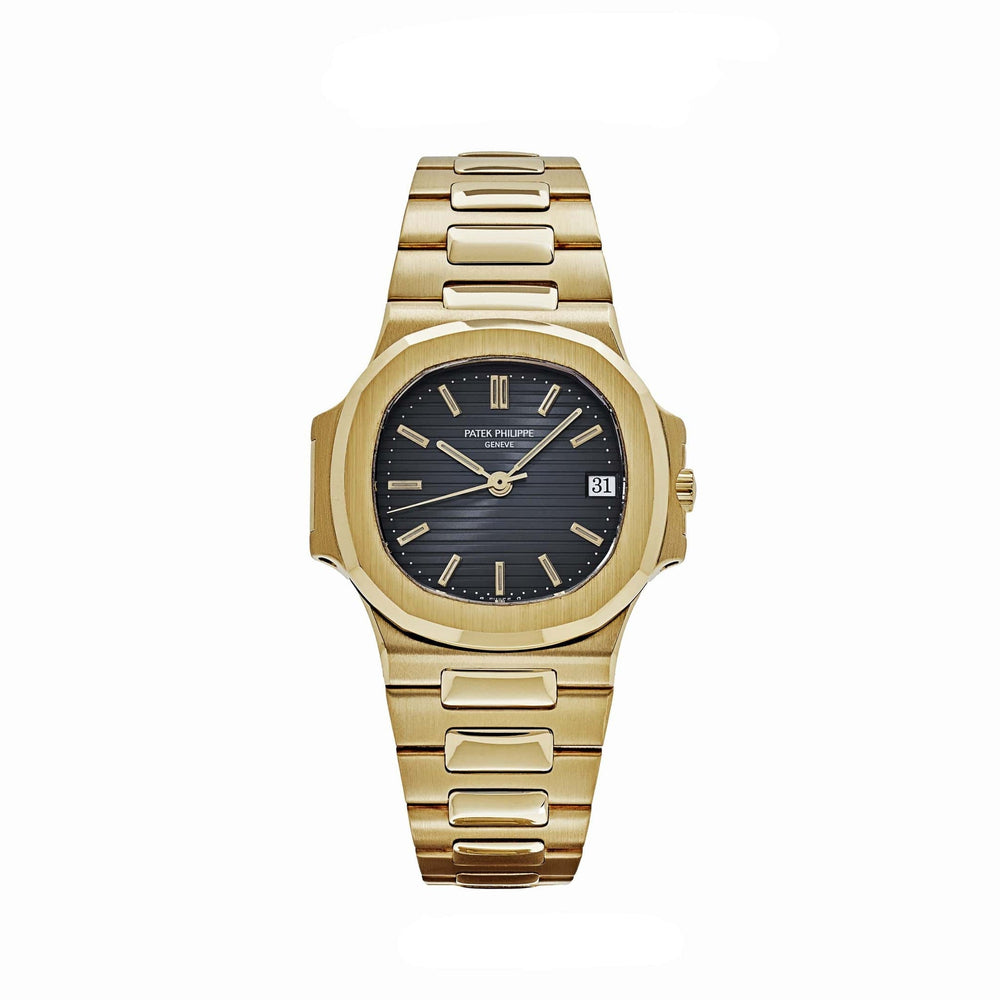 Patek Philippe Nautilus 3800/1 Yellow Gold Blue Dial