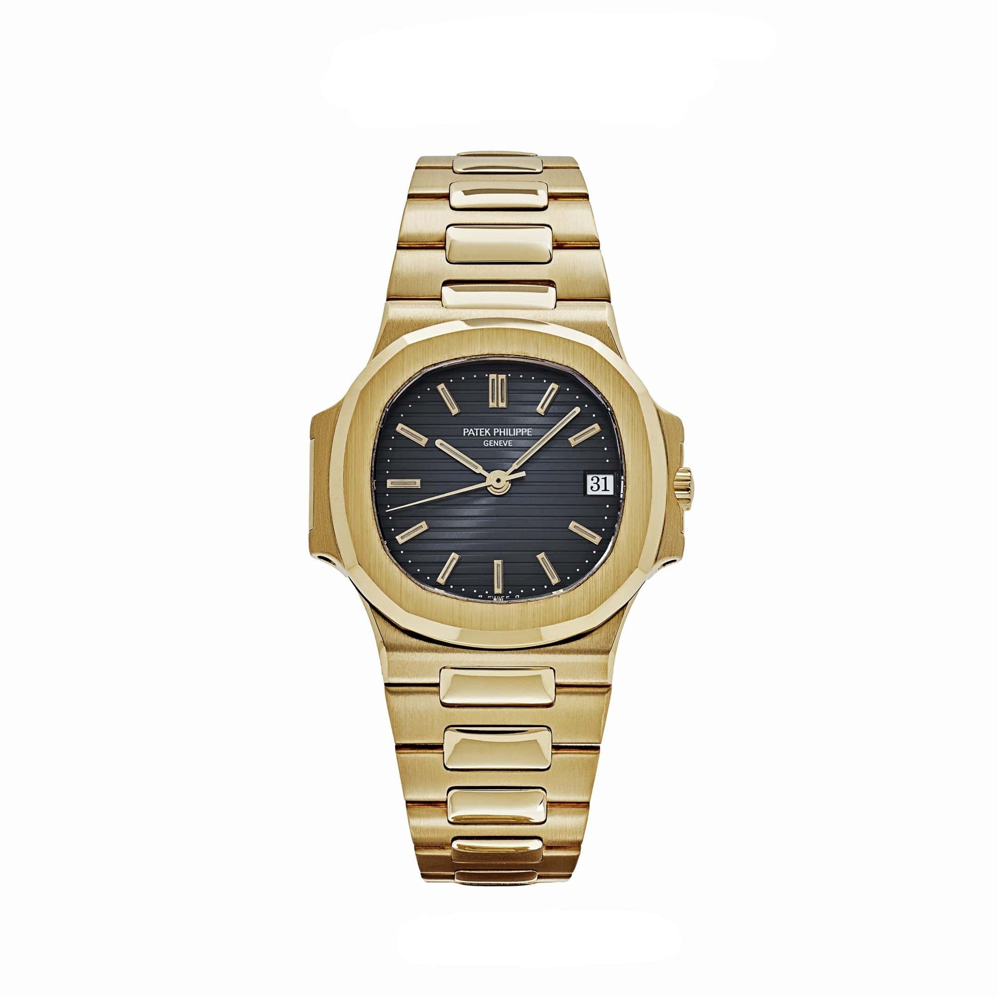 Patek Philippe Nautilus 3800/1 Yellow Gold Blue Dial