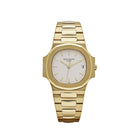 Patek Philippe Nautilus 3800/1J-001 Yellow Gold White Dial (2000) - View 9