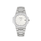 Patek Philippe Nautilus 3800/4G-001 White Gold White Dial Diamond Set