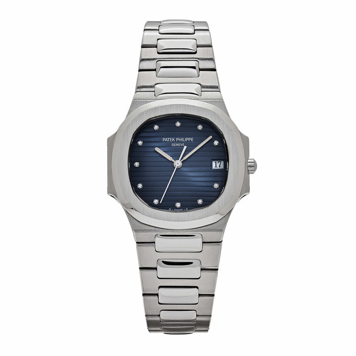 Patek Philippe Nautilus 3900/1A 'Ladies' Quartz Stainless Steel Blue Dial - View 2