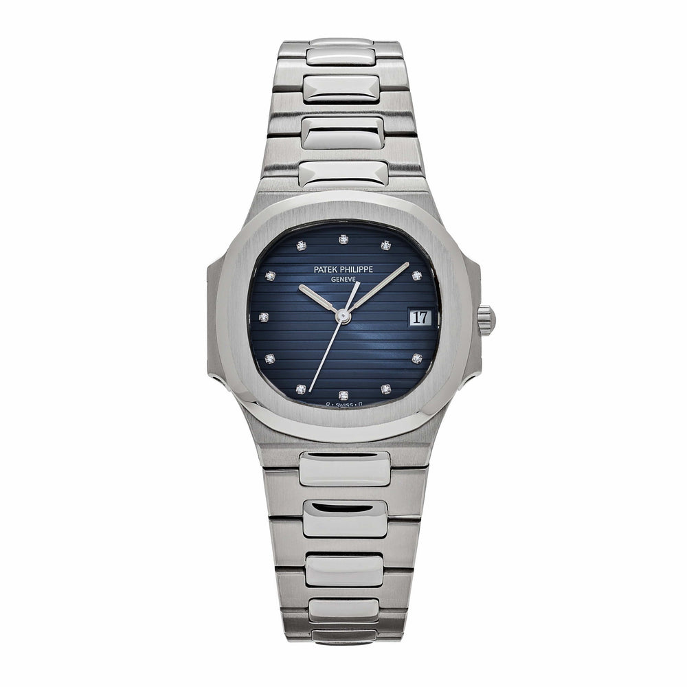Patek Philippe Nautilus 3900/1A 'Ladies' Quartz Stainless Steel Blue Dial - View 2