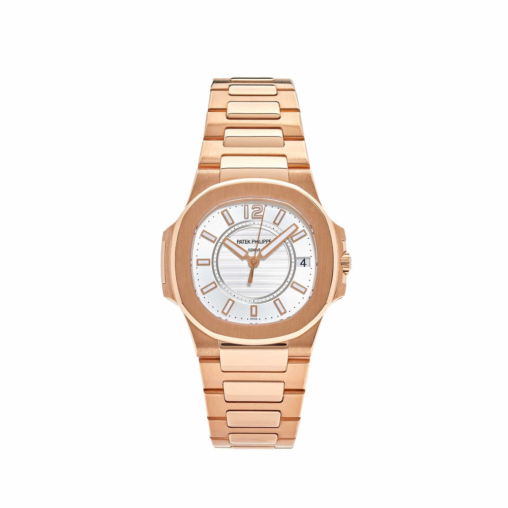 Patek Philippe Nautilus 7011/1R-001 'Ladies' Rose Gold Silver Dial (2016) - View 11