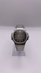 Patek Philippe Nautilus 7118/1200A-011 Ladies' Stainless Steel Gray Dial Diamond Bezel