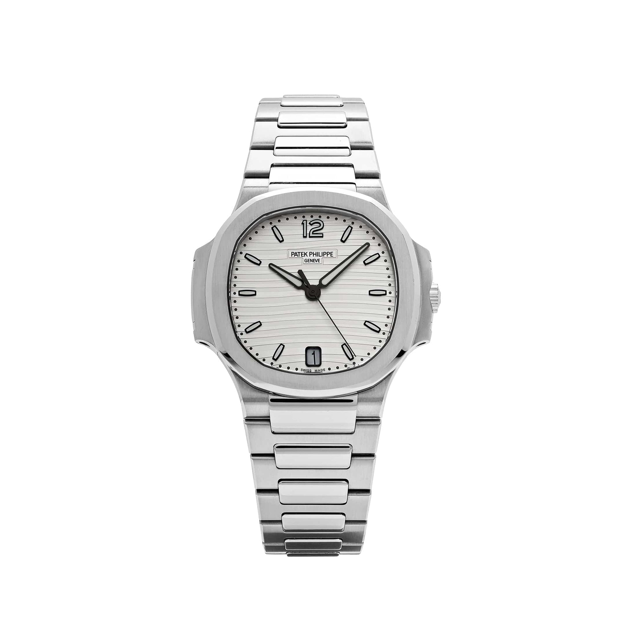 Patek Philippe Nautilus 7118/1A-010 Stainless Steel Silvery Opaline Dial (2022) - View 12