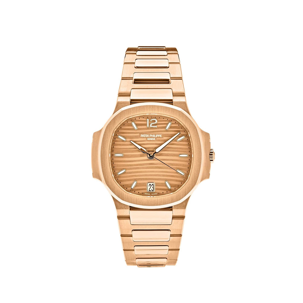 Patek Philippe Nautilus 7118/1R-010 'Ladies' Date Rose Gold Champagne Golden Dial (2024) - View 5