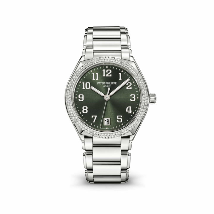 Patek Philippe Twenty-4 Selfwinding 7300/1200A-011 Green Dial Diamond Bezel