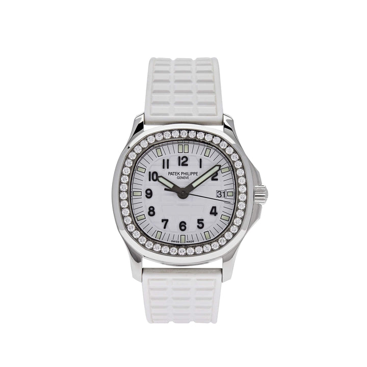 Patek Philippe Aquanaut 5067A-011 Quartz Steel White Dial - View 4