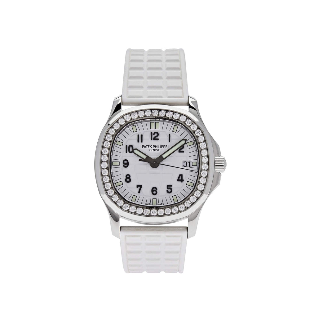 Patek Philippe Aquanaut 5067A-011 Quartz Steel White Dial - View 4