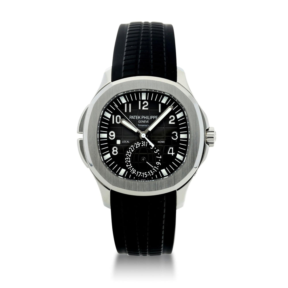 Patek Philippe Aquanaut 5164A-001 Tiffany & Co. 'Travel Time' - View 4