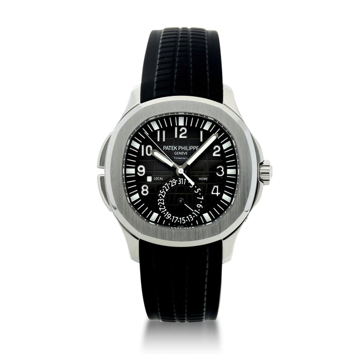 Patek Philippe Aquanaut 5164A-001 Tiffany & Co. 'Travel Time' - View 4