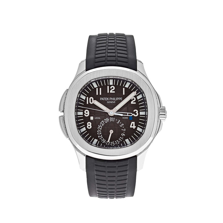 Patek Philippe Aquanaut 5164A-001 Travel Time Stainless Steel Black Dial (2013) - View 6