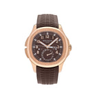 Patek Philippe Aquanaut 5164R-001 'Travel Time' Brown Dial Rose Gold (2018) - View 12