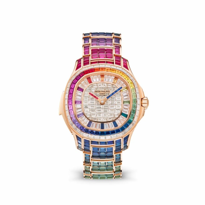 Patek Philippe Aquanaut 5260/1455R-001 'Haute Joaillerie' Rainbow Gemstones and Diamonds - View 2