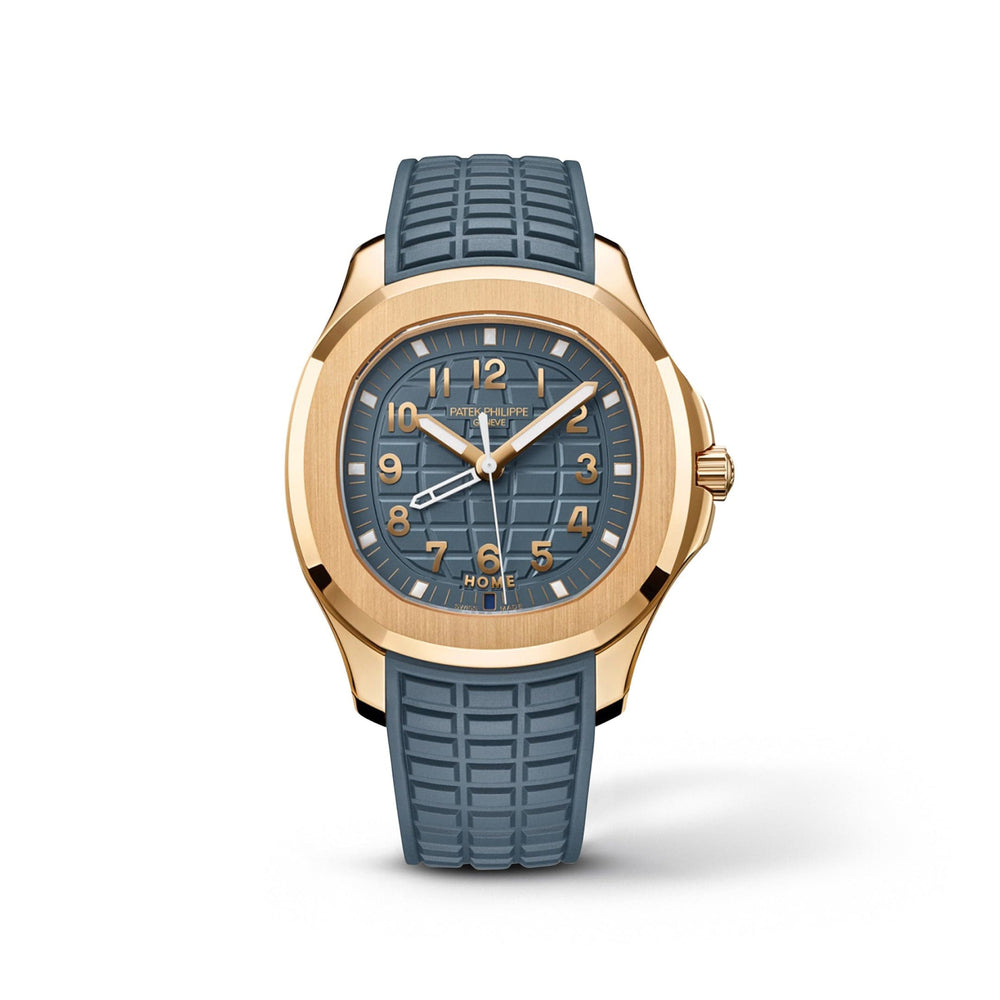 Patek Philippe Aquanaut 5269R-001 'Travel Time' Quartz Rose Gold Blue Dial (2024) - View 2