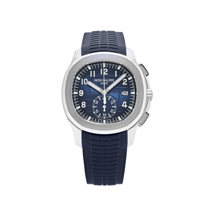 Patek Philippe Aquanaut 5968G-001 White Gold Blue Dial (2024) - View 13