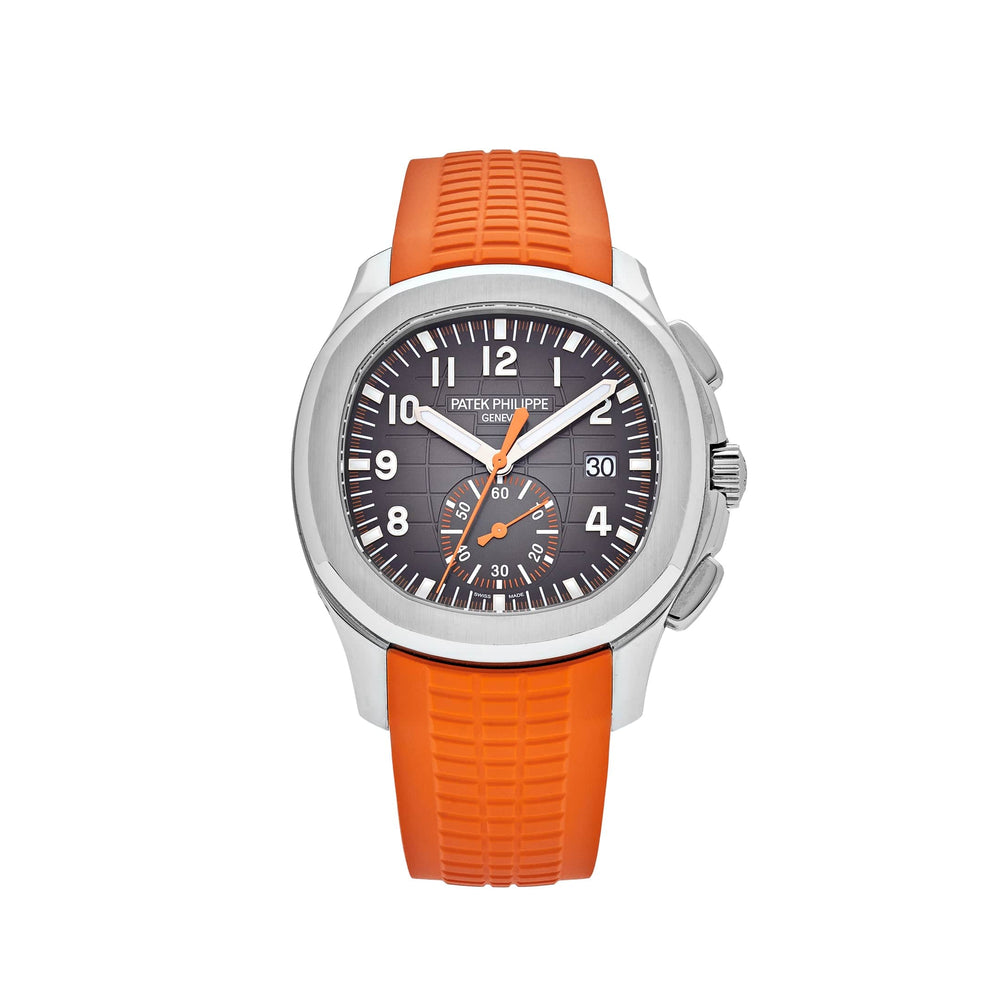 Patek Philippe Aquanaut Chronograph 5968A-001 Stainless Steel Black Dial (2024) - View 13