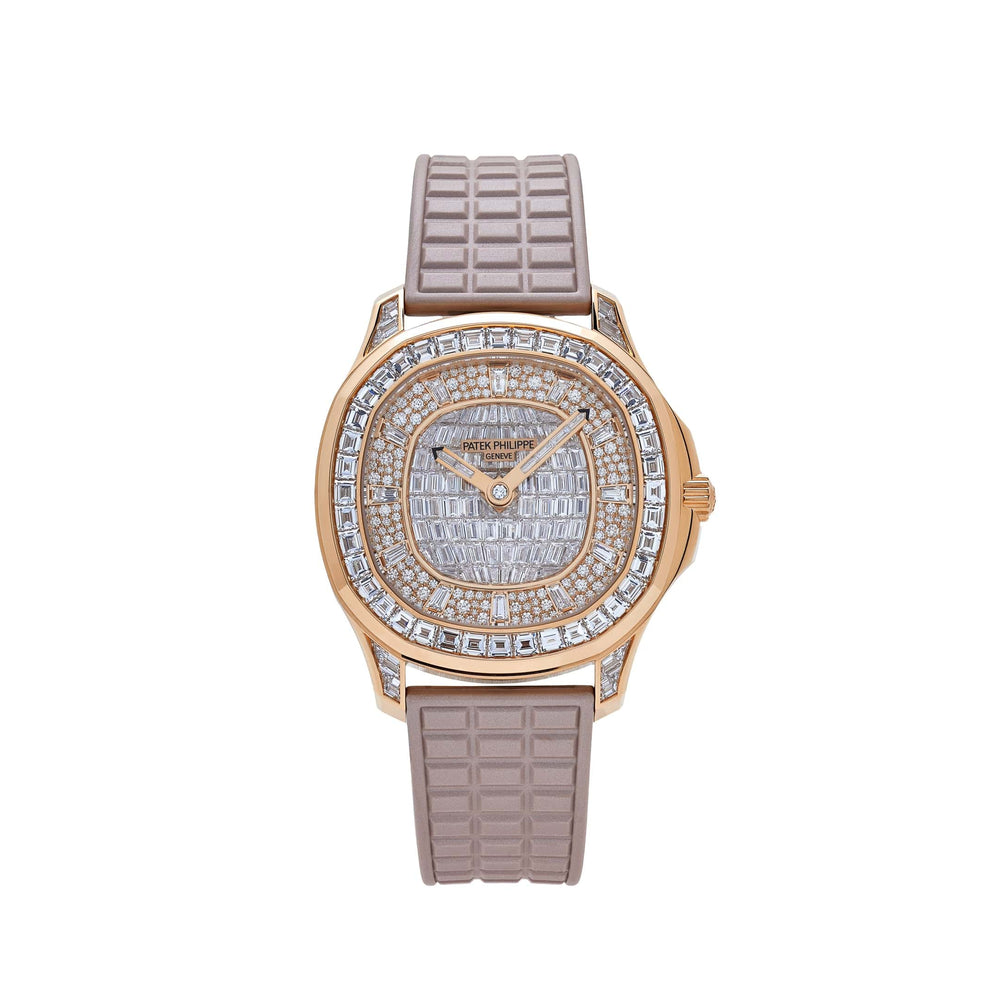 Patek Philippe Aquanaut Luce 5062/450R-001 'Haute Joaillerie' Rose Gold Diamond Pave - View 13