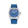 Patek Philippe Aquanaut Luce 5067A-022 'Ladies' Acero Inoxidable Esfera Azul Bisel de Diamantes