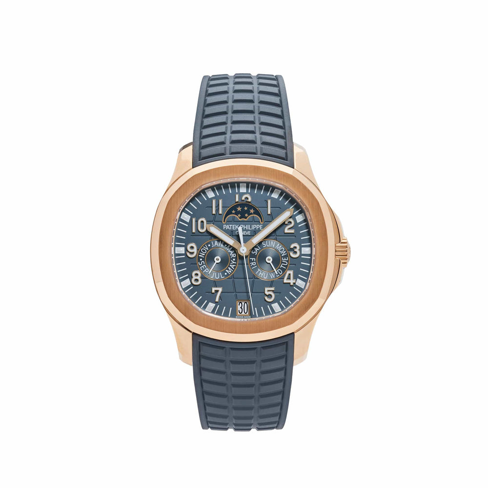 Patek Philippe Aquanaut Luce 5261R-001 Annual Calendar Rose Gold Blue-Gray Dial (2024) - View 13