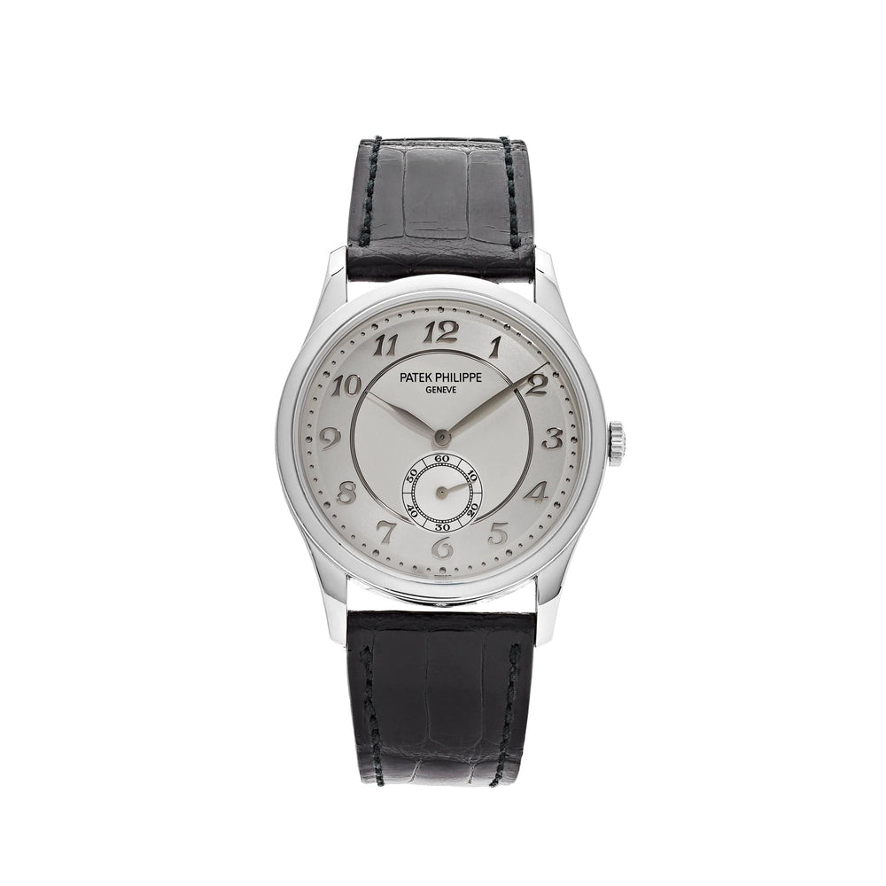 Patek Philippe Calatrava 5196P-001 Platinum Silver Dial - View 6