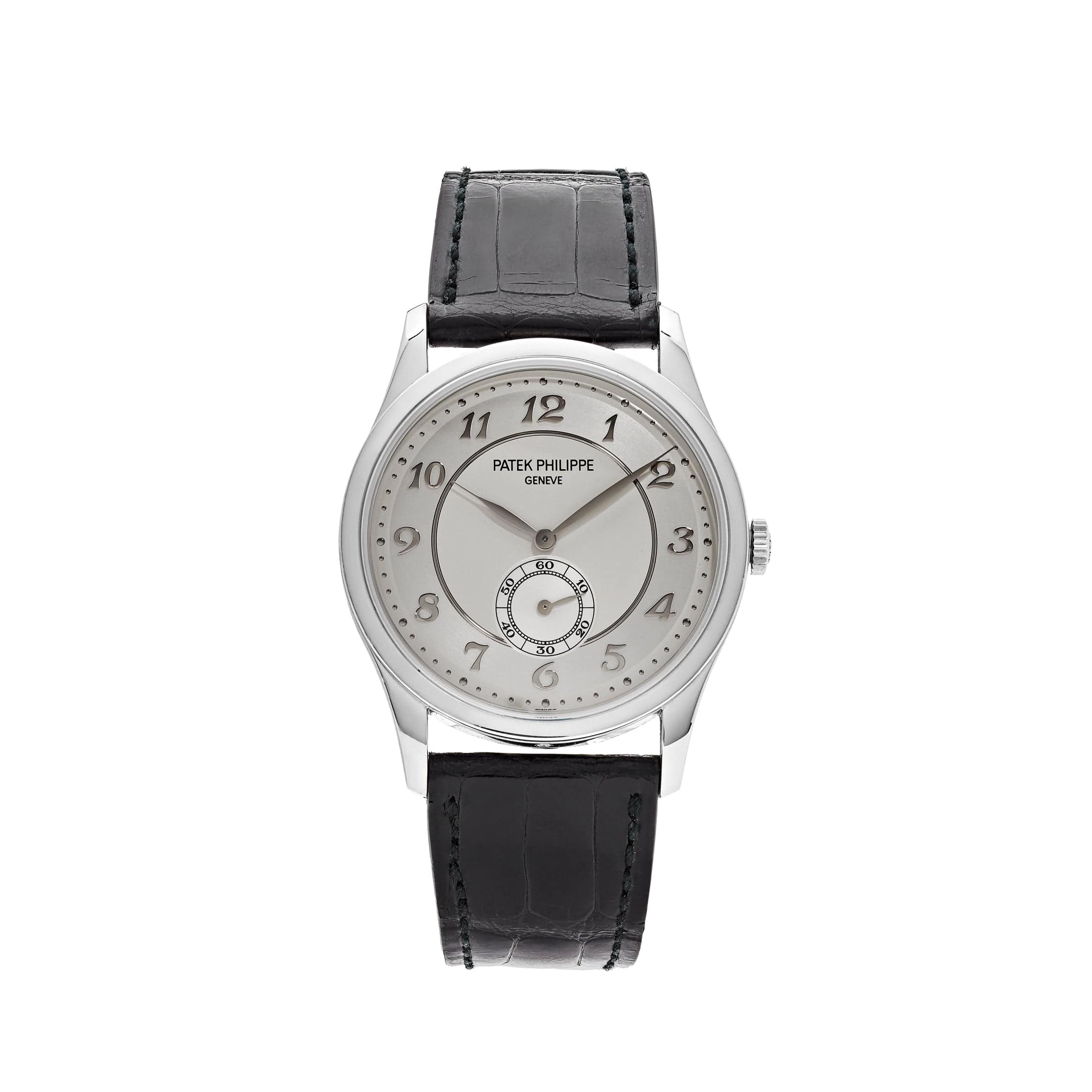 Patek Philippe Calatrava 5196P-001 Platinum Silver Dial - View 6